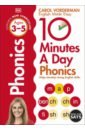 Vorderman Carol 10 Minutes A Day Phonics. Ages 3-5 kindergarten skills workbook phonics