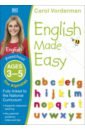 Vorderman Carol English Made Easy. Ages 3-5. The Alphabet. Preschool vorderman carol english made ages 3 5 early reading preschool