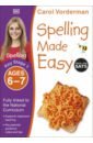 Vorderman Carol Spelling Made Easy. Ages 6-7. Key Stage 1 learning toys for kids matching letter game flash cards spelling game for 3 6 year olds