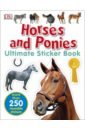 цена Mills Andrea Horses and Ponies. Ultimate Sticker Book