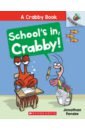 Fenske Jonathan School's In, Crabby! book lover bookmarks book worm library reader reading t shirt