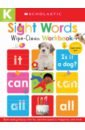 Sight Words. Wipe Clean Workbooks write and wipe get ready for pre k