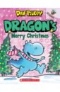 Pilkey Dav Dragon's Merry Christmas 8 books set 100 000 why color picture phonetic edition extracurricular reading books children s science encyclopedia new hot