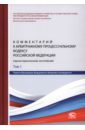 Комментарий к Арбитражному процессуальному кодексу Российской Федерации. В 2 томах. Том 1 комментарий к уголовному кодексу российской федерации в 3 томах том 1