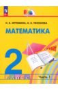 Обложка Математика. 2 класс. Учебное пособие. В 2-х частях