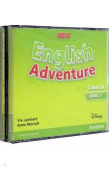 Обложка книги New English Adventure. Level 1. Class CD, Lambert Viv, Worrall Anne