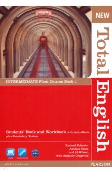 New Total English. Intermediate. Flexi Coursebook 1. Student's Book and Workbook, ActiveBook (+DVD)