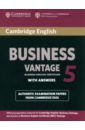 Cambridge English Business 5. B2. Vantage. Student's Book with Answers cambridge english business 5 preliminary self study pack student s book with answers b1 cd