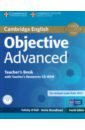 O`Dell Felicity, Broadhead Annie Objective. 4th Edition. Advanced. Teacher's Book with Teacher's Resources CD