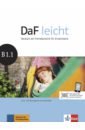 Jentges Sabine, Korner Elke, Lundquist-Mod Angelika DaF leicht B1.1. Deutsch als Fremdsprache für Erwachsene. Kurs- und Übungsbuch mit DVD-ROM