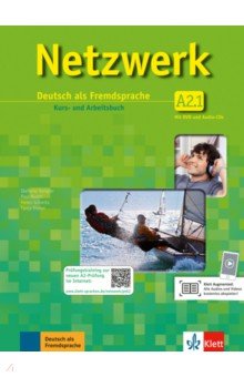 Dengler Stefanie, Rusch Paul, Sieber Tanja - Netzwerk. A2.1. Deutsch als Fremdsprache. Kurs- und Arbeitsbuch mit DVD und 2 Audio-CDs