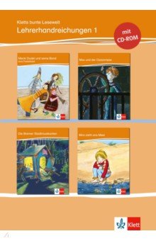 Kletts bunte Lesewelt. Lehrerhandreichungen 1. Buch mit Audio-CD und CD-ROM