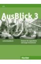 Loumiotis Uta AusBlick 3. Lehrerhandbuch. Deutsch für Jugendliche und junge Erwachsene. Deutsch als Fremdsprache