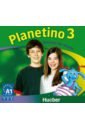 Обложка Planetino 3. 3 Audio-CDs zum Kursbuch. Deutsch für Kinder. Deutsch als Fremdsprache