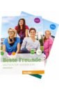 Обложка Beste Freunde A2. Paket Arbeitsbuch A2.1 und A2.2 mit 2 Audio-CDs. Deutsch für Jugendliche