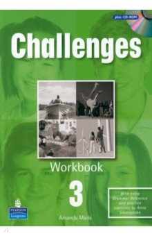 Обложка книги Challenges 3. Workbook + CD-ROM, Maris Amanda