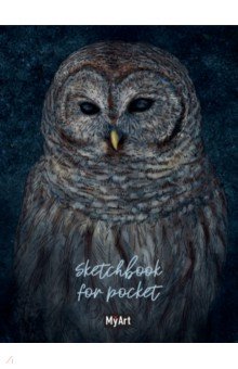 Sketchbook for Pocket. Сова, 48 листов, А6 Проф-Пресс