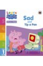 Sad and Tip a Pan. Level 1 Book 2 peppa pig first phonics sticker activity book