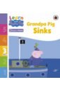 Grandpa Pig Sinks. Level 3 Book 6 letter sounds phonics flashcards