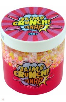 Crunch-slime Ssnap с ароматом клубники, 450 гр. Волшебный мир