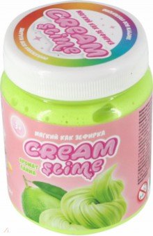 Cream-Slime с ароматом лайма, 250 гр. Волшебный мир