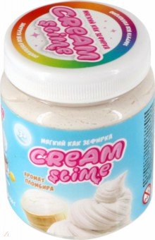 Cream-Slime с ароматом пломбира, 250 гр. Волшебный мир