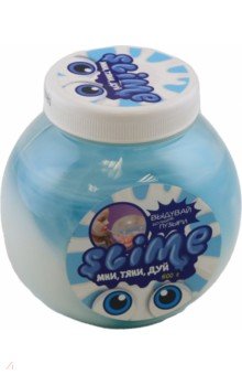 Slime Mega Mix, синий + белый