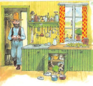 Иллюстрация 1 из 80 для Именинный пирог - Свен Нурдквист | Лабиринт - книги. Источник: Лабиринт