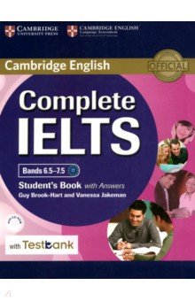 Complete IELTS. Bands 6.5-7.5. Student's Book with answers + CD-ROM with Testbank Cambridge