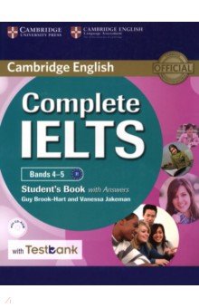 Complete IELTS. Bands 4-5. Student's Book with Answers + CD-ROM with Testbank Cambridge