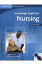Allum Virginia, McGarr Patricia Cambridge English for Nursing. Pre-intermediate. Student's Book (+CD)