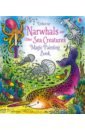 None Narwhals and Other Sea Creatures. Magic Painting Book