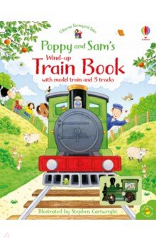 Обложка книги Poppy and Sam's Wind-up Train Book, Amery Heather