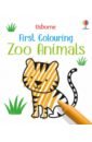 Robson Kirsteen First Colouring. Zoo Animals first colouring book animals