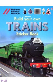 

Build Your Own Trains Sticker Book