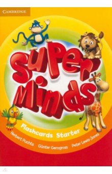 Обложка книги Super Minds. Starter. Flashcards, pack of 78, Puchta Herbert, Gerngross Gunter, Lewis-Jones Peter