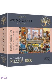 Puzzle-1000 Антикварный магазин, деревянный Trefl