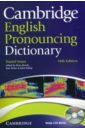 Jones Daniel Cambridge English Pronouncing Dictionary (+CD) led voice recording button for record your own voice or sound novelty gag gifts for home office m16