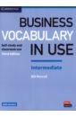 Business Vocabulary in Use. Intermediate. Third Edition. Book with Answers