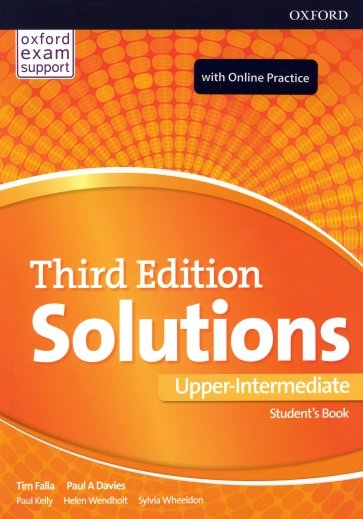 Solutions. Upper-Intermediate. 3rd Edition. Student's Book and Online Practice Pack