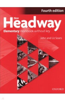 Обложка книги New Headway. Fourth Edition. Elementary. Workbook without Key, Soars John, Soars Liz
