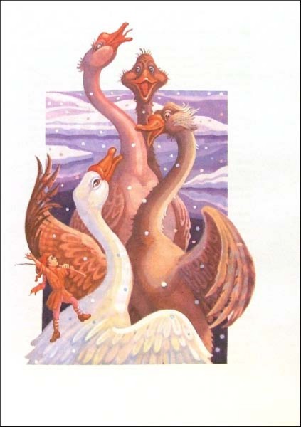 Иллюстрация 2 из 8 для Чудесное путешествие Нильса с дикими гусями - Сельма Лагерлеф | Лабиринт - книги. Источник: Лабиринт
