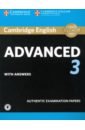 Cambridge English Advanced 3. Student's Book with Answers with Audio изучаем английские артикли practise english articles пособие м modern english христорождественск
