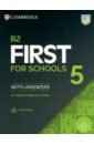 B2 First for Schools 5. Student's Book with Answers with Audio with Resource Bank gold experience practice tests plus first for schools