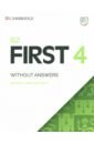 B2 First 4. Student's Book without Answers. Authentic Practice Tests cambridge english first 1 without answers first certificate in english authentic examination papers from cambridge english language assessment