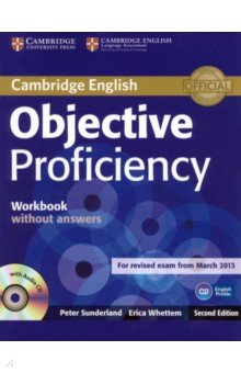 Objective. Proficiency. 2nd Edition. Workbook without Answers +CD