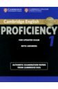 Cambridge English Proficiency 1 for Updated Exam. Student's Book with Answers roderick megan nuttall carol kenny nick expert proficiency student s resource book with key with march 2013 exam specifications