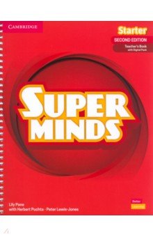 Pane Lily, Puchta Herbert, Lewis-Jones Peter - Super Minds. 2nd Edition. Starter. Teacher's Book with Digital Pack