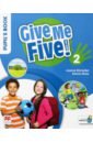Shaw Donna, Ramsden Joanne Give Me Five! Level 2. Pupil's Book Pack with Navio App