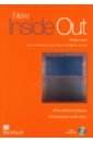 Kerr Philip New Inside Out. Pre-intermediate. Workbook with key (+CD) компакт диски inside out music frost milliontown cd